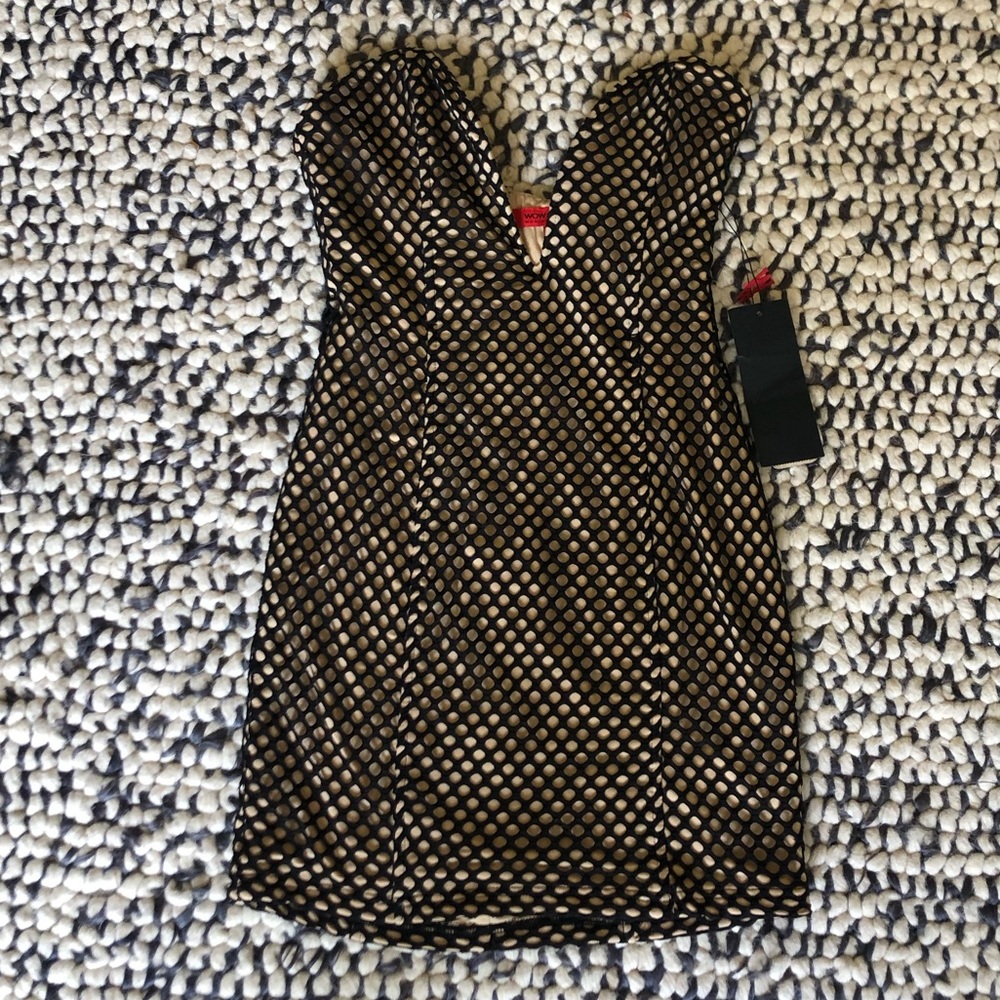 Wow Couture Strapless Net Dress